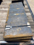 (1) NEW Blank Weldable SkIdloader Attachment Plate