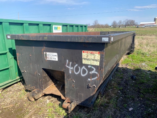 20 Yard Steel Rolloff Container