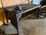 Steel Workbench w/ 4.5 in Vise