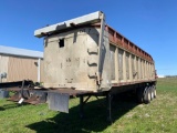 City Welding and Manufacturing Co 30ft Tri-Axle Aluminum Dump Trailer
