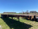 1996 Fontaine Co 48ft Tandem Flatbed Trailer