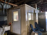 Commercial Structures 12ft x 8ft Steel Office Shed