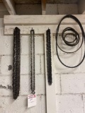 Assorted Chainsaw Chains & Belts