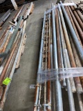 3 Pallets of Metal Support and Fencing Poles