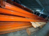Industrial Orange Pallet Racking