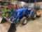 New Holland TC24DA 4x4 Diesel Compact Utility Tractor w/ NH 12LA Loader
