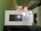 White Countertop Microwave