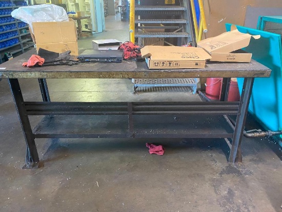 Workbench / Welding Table with Contents