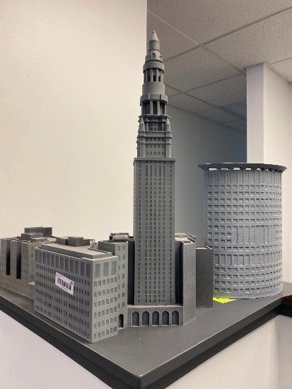 Large Scale Cleveland Skyline