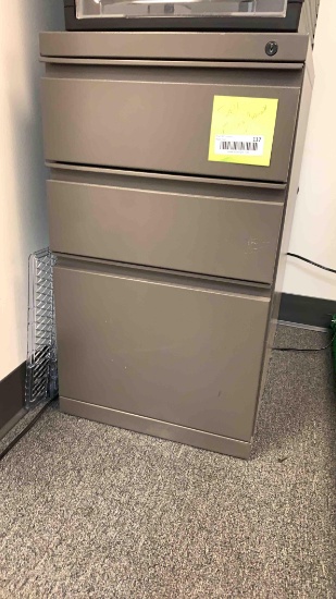 3 Tier File Cabinet