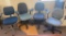 (4) Rolling Office Armchairs