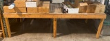 Low Wooden Storage Table