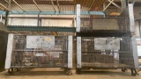 (3) Stacking Metal Cages