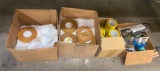 Tape, and Box of Misc Items