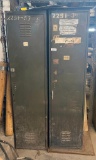 (3) Metal Full-Size Lockers