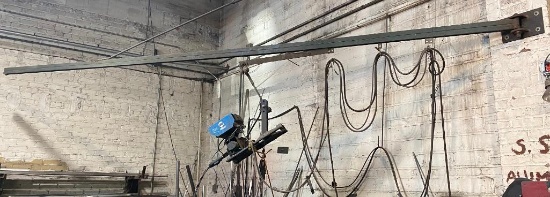 Miller Wire Feed on Radial Arm