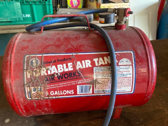 Midwest Prod 5 Gal Portable Air Tank