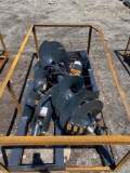 Read!-New Wolverine Hydraulic SkIdloader Auger Set w/ 2 Bits (13,19in)