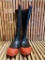 Rubber Knee Boots, Size...8