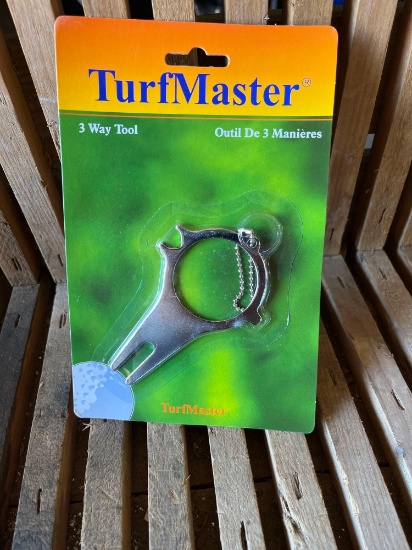 Box of TurfMaster 3WayTurf tool Divot repair tools