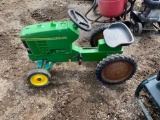 John Deere 7600 Metal Pedal Tractor