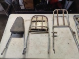 Vintage Motorcycle Sissy bars and Luggage rack