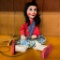 1960's Spanish Lady Marionette Puppet