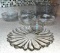 Etched Glass and Crystal Serving Platters and Bowls