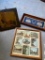 Framed Souvenir Postcards of Meyersdale Pennsylvania & Somerset County Maple Syrup Labels