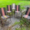 5 Vintage Folding Chairs