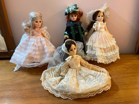 4 Effanbee Dolls