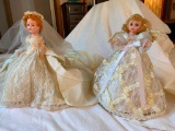 Madam Alexander Angel Tree Topper and Bride Doll