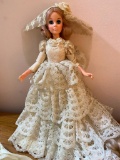 Vintage 1963 Eegee Bride Doll