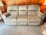Microfiber Double Power Reclining Sofa - Very Comfortable!...