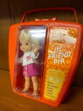 Vintage Remco Heidi's Little Friend Pip Pocketbook Doll in Original Case