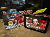 Limited Edition Earnhardt 3 Car Tin w Cert of Auth & 1990 Racing Champ NASCAR Stock Cars & Case