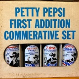 Richard Petty Pepsi First Edition Commemorative Bottle Set