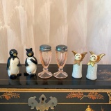 3 Sets of Salt and Pepper Shakers