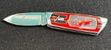 Limited Edition 1969 Camaro Z-28 Muscle Car Collectors Knife from Franklin Mint