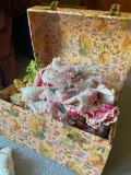 Decorative Box Full of Handmade Doilies