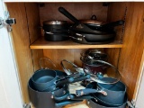 Huge Lot of Calphalon...and Circulon Pots and Pans