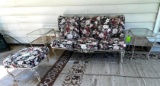 Outdoor Patio Furniture - Couch, Ottoman and 2 End Tables