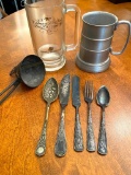 Remarkable, Rare & Resilient - 1892 Fairie Knife, Glad's Disher, United & Pewter Toned Tankard Mug