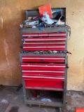 Tool Chest of Drawers with Contents