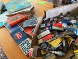 Huge Lot of Spark Plugs and Car Manuals