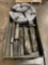 30in x 16in x 32in tall metal shop cart with all carbide and tooling pictured