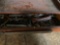Vintage Wooden Top Mount Tool Box w/ Tools. see pics
