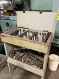 Cabinet Load of Threaded Rods, Vulcan Drop Forged Clamps & More. See Pics.