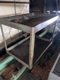 36in long x 24in wide x 32in tall metal shop cart