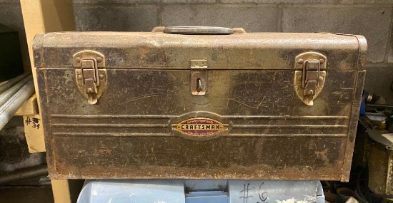 Craftsman Metal Toolbox with Contents